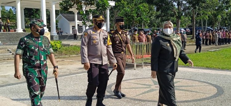 Tak Main-main, Pemkab Muarojambi Targetkan 30 Ribu Dosis Vaksin Setiap Hari, Polisi Ikut Diterjunkan