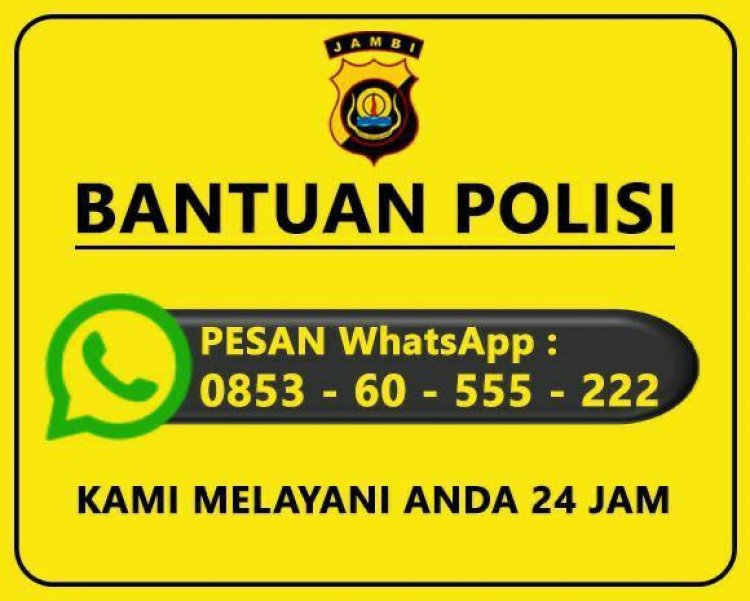 Anda Menjadi Korban Kejahatan atau Gangguan Kriminalitas Lainnya, Lapor ke Nomor Ini