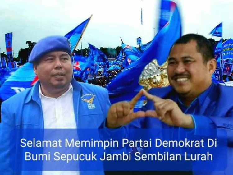 Mashuri Nahkodai DPD Demokrat Jambi, Bram: Selamat Abangda