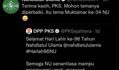 PBNU Beri Ultimatum ke Admin Twitter @nahdlatululama: Guyonannya Tidak Tepat, Cenderung Menyakiti, Banyak Keluhan Netizen
