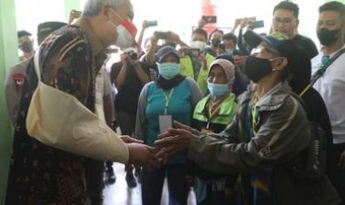 Begini Cara Ganjar Bujuk Warga Desa Wadas yang Tolak Penambangan Andesit