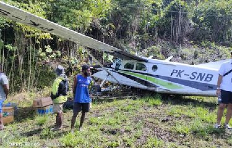 Heboh! Pesawat Pilatus Tergelincir di Papua, Begini Nasib Pilot dan Penumpang