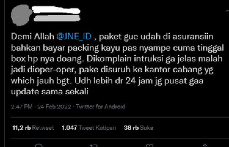 Viral! Video Paket iPhone XR Tinggal Dusnya Saja, Begini Kata JNE