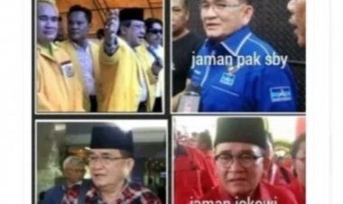Viral! Meme Ruhut Gonta-ganti Dukung Partai Penguasa: Dari Zaman ke Zaman Jadi Penjilat, Tapi Tidak Juga Jadi Komisaris....