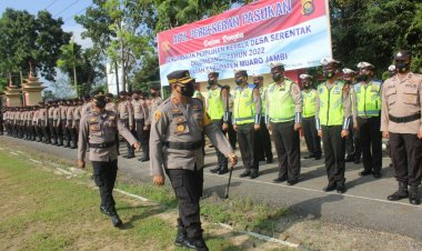 Ratusan Personel Pengamanan dan Logistik Pilkades Mulai  Didistribusikan