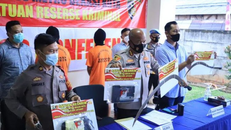 Polisi Ringkus Preman Viral 'Mysterious Bekasi' Bawa Sajam, Tiga Pelaku Bawah Umur