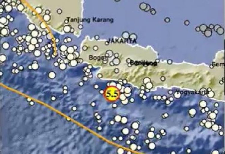 Gempa 5,5 Magnitudo Landa Sukabumi, Terasa Hingga Jaksel