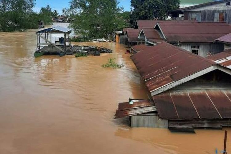Lapor Pak Jokowi! Ada 3.937 KK Terdampak Banjir di Kutai Timur, Warga Butuh Makanan