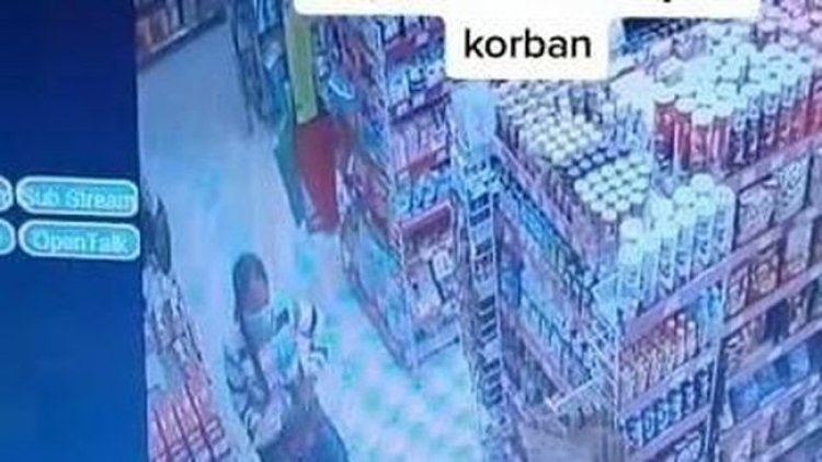 Viral! Emak-emak di Madiun Maling Minyak Goreng di Minimarket Terekam CCTV
