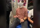 Viral! Pria Kerja dari Metaverse di MRT, Netizen: Disisi Lain, Bos Bakal Ngasih Kerjaan kapan Pun