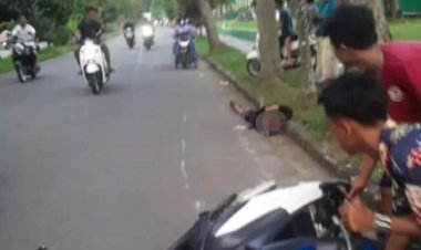 Duh! Diduga Balap Liar ABG 15 Tahun di Bungo-Jambi Tewas Terkapar