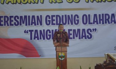 Wabup Muaro Jambi Hadiri Peringatan HUT ke-66 Desa Tangkit
