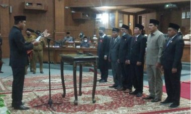 DPRD Muaro Jambi Gelar Paripurna Sumpah Janji Badan Kehormatan