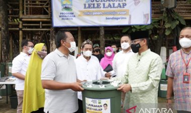 Nih Bagi Walisantri Pondok, Bang Sandi Minta Maksimalkan Juragan Lele dalam Ember