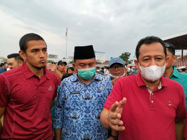 Wabup BBS Dukung Penuh PS Muaro Jambi di Partai Semifinal Gubernur Cup