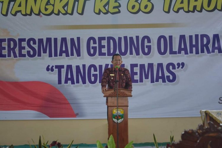 Wabup Muaro Jambi Hadiri Peringatan HUT ke-66 Desa Tangkit