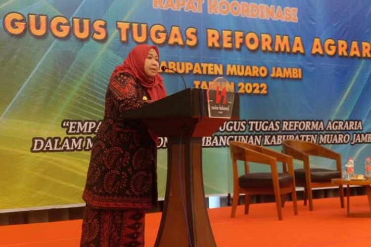 Bupati Masnah Buka Rakor Gugus Tugas Reforma Agraria