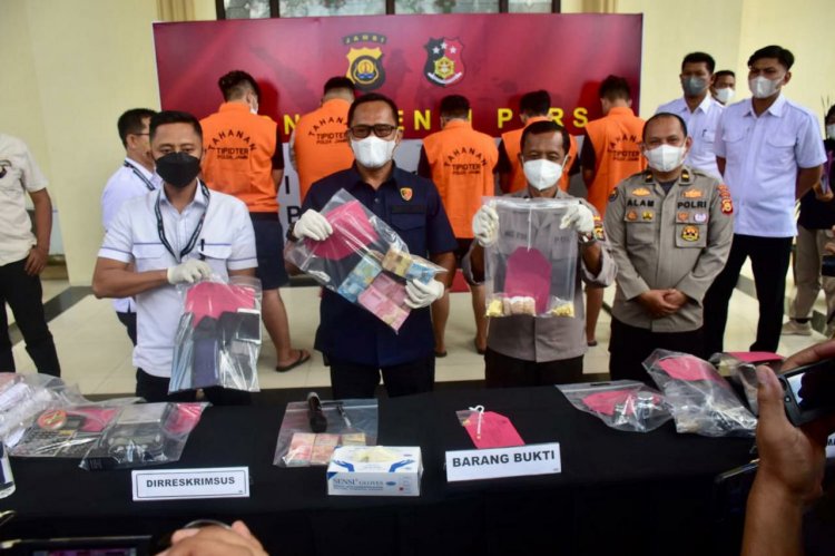 Di Bungo, Polda Jambi Tangkap 5 Pelaku PETI, 1 Diantaranya Pemodal