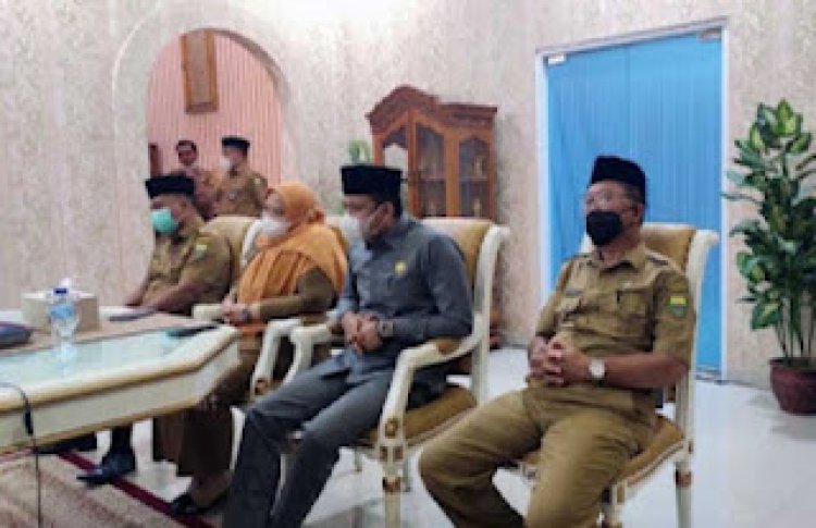Ketua DPRD Muaro Jambi Ikuti Raker Evaluasi Program Strategis Pemda