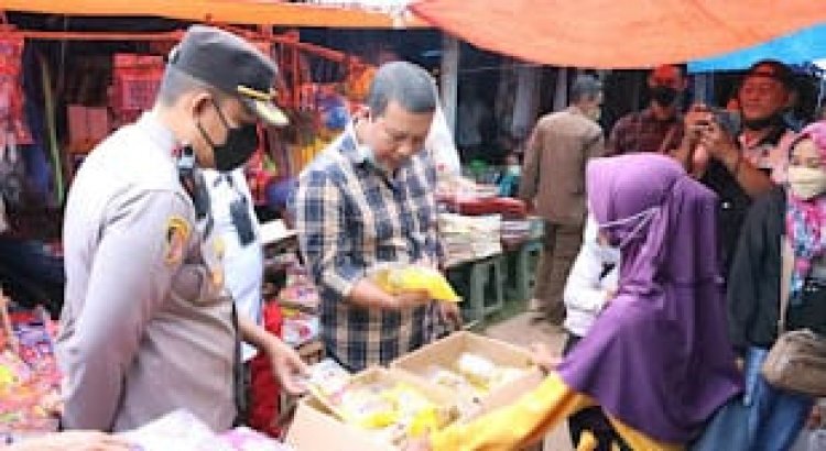 Bupati Romi Sidak ke Pasar Tradisional Mendahara Ulu