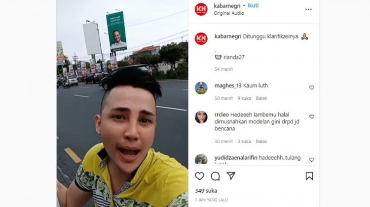 Viral! Video Pemuda Cemooh Baliho Anies Baswedan dan Sebut Orang Yaman, Netizen: Lambemu Halal Dimusnahkan Model Gini....