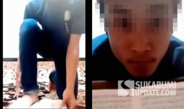 Heboh! Pria di Sukabumi Ini Injak Al-Qur'an, Viral di Media Sosial
