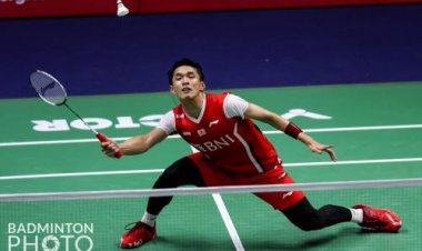 Jonatan Christie Tumbang Versus Srikanth Kidambi, Indonesia Gagal Jadi Juara Piala Thomas 2022