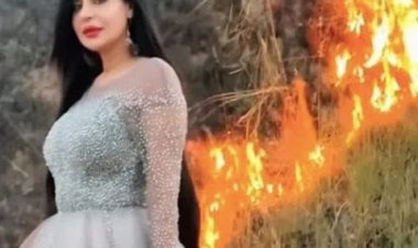 Viral! TikTokers Cantik Ini Cuma Demi Konten Bakar Hutan Lindung