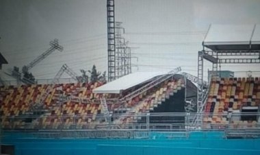 Atap Tribun Formula E Roboh, Polisi: Ini kan masalah kelalaian konstruksi ya....