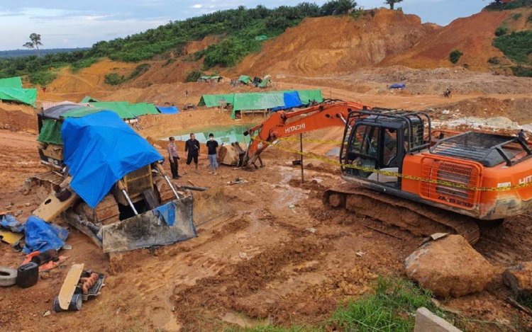 Wow! Seorang Briptu Bisa Kendalikan Bisnis Ilegal Tambang Emas dan Lainnya