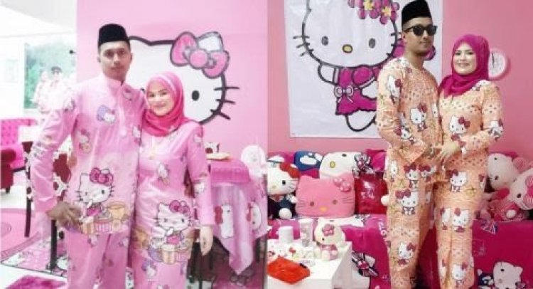 Begini Nasib Jika Anda Punya Istri Seorang Fans Berat Hello Kitty....