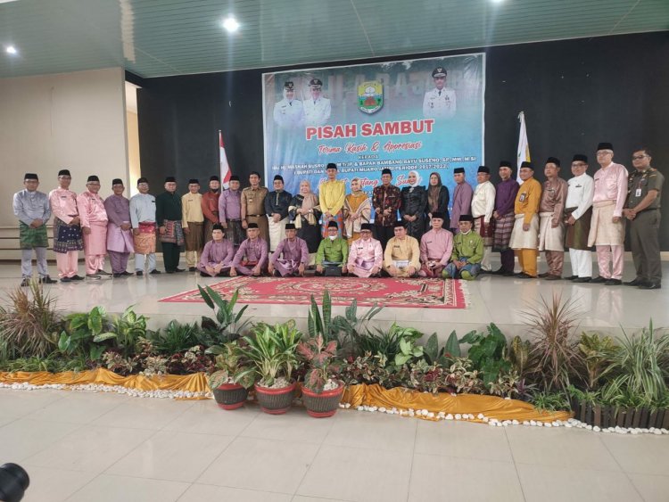 Pisah Sambut Bupati & Wakil Bupati Muarojambi, Masnah: Saya dengan Pak Bambang Tidak Pernah Berjauhan