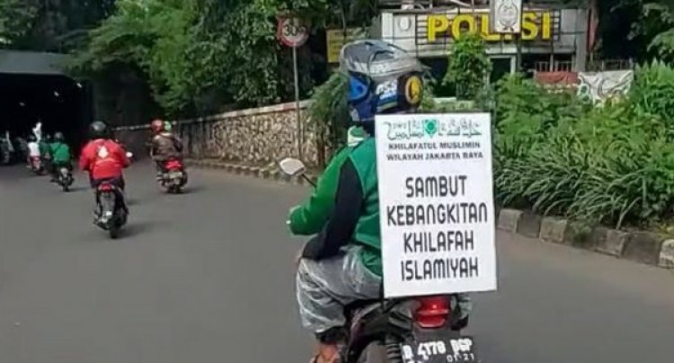 Risih Poster Konvoi Khilafatul Muslimin, BNPT Sebut Mudah Berafiliasi Teror ISIS
