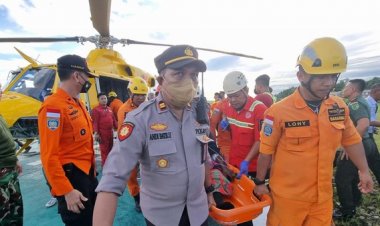 Malang Bagi Fidelis, Balita Ini Terlempar Saat Helikopter Mendarat Darurat