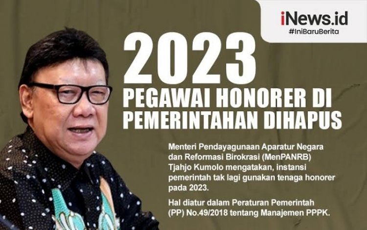 Duh, Begini Nasib Ribuan Tenaga Honorer Usai Surat Perintah Menpan RB Tjahjo Kumolo Terbit!