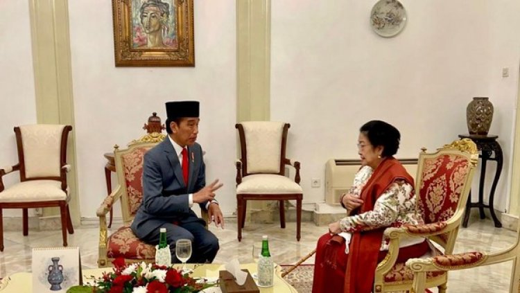Bertemu Empat Mata Jokowi dan Megawati di Istana Bahas Ini....