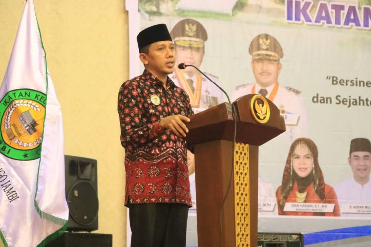 Halal Bihalal IKBJ, Wabup Bungo Apri: IKBJ Banyak Tokoh Kepakaran dan Bisa Berkontribusi