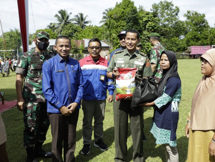 Pulang Kampung! Aster Panglima TNI Mayjen Sapriadi Tinjau Serbuan Teritorial