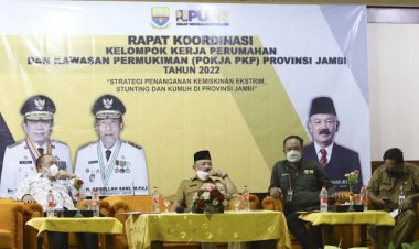 Dinas PUPR Provinsi Jambi Sukses Gelar Rakor POKJA PKP