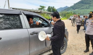 Ratusan Warga Sekampil Bungo Blokir Jalan Simpang PT CSH, Ini Tuntutannya