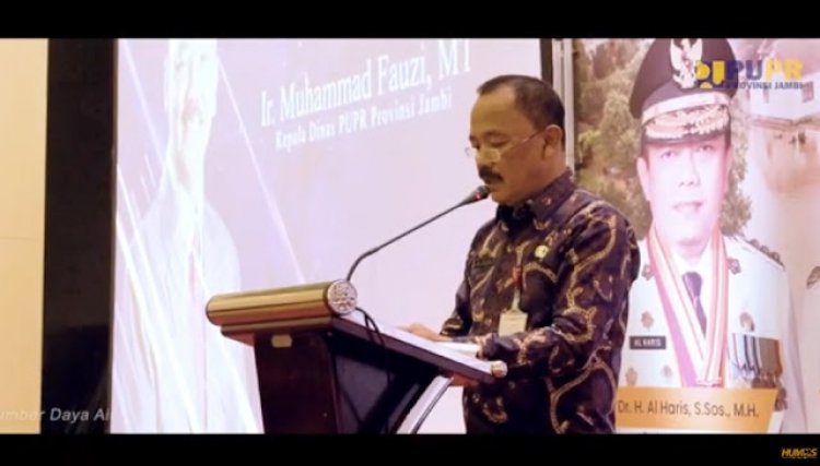 Kadis PUPR Provinsi Jambi Hadiri Rakor Penanganan Banjir Provinsi Jambi