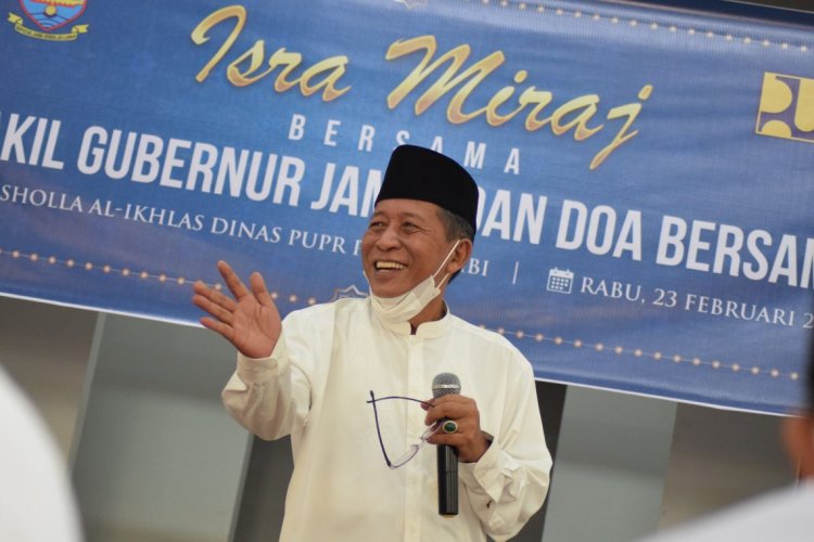 Wagub Sani Ajak ASN Dinas PUPR Tingkatkan Rasa Syukur