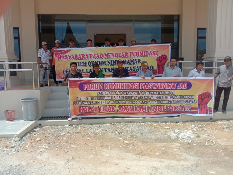 Mediasi Ditolak, Warga di Kampung Jao, Dharmasraya Tetap Tuntut Kembalikan 4.000 Ha Lahan Sawit yang Dikuasai Zamzami