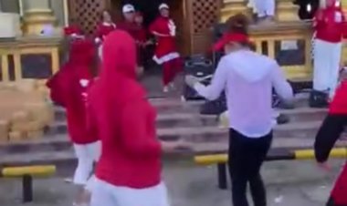 Viral Emak-emak Senam Dipelataran Masjid, Ketua MUI Pangkep: Aksi Senam Ini Termasuk Pelecehan Tempat Ibadah