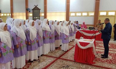 Bupati Bungo Mashuri Lantik Hj Nining Wilasari Jadi Ketua GOW