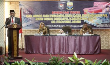 Sekda: Pemprov Jambi Upayakan Optimalisasi Penggunaan Data Kependudukan