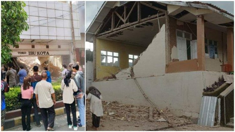 Gempa Cianjur M 5,6 Guncang Perkantoran Jakarta, Karyawan: Gempa Gempa...