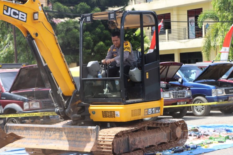 Rilis Akhir Tahun 2022, Tindak Kriminalitas di Bungo Menurun