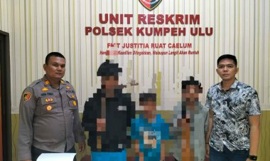 Aksi Bocil Zaman Now di Kumpeh Ulu, Perang Sarung Hingga Nekat Bawa Clurit, Keciduk Mewek!