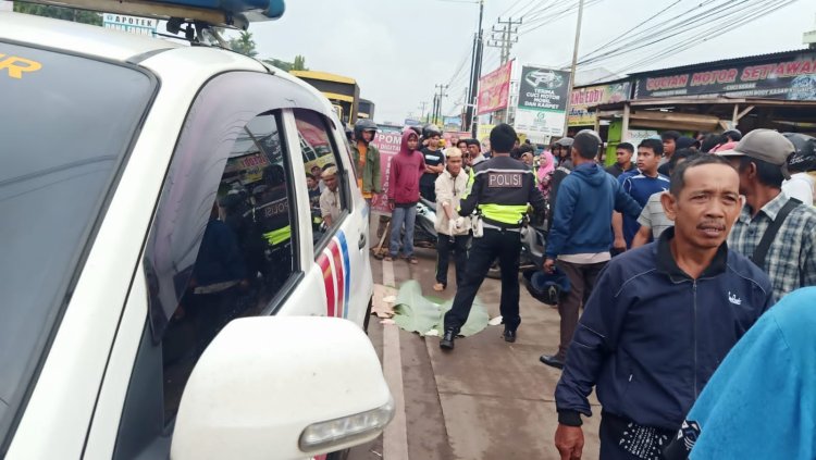 Duh! Warga Talang Bakung Tewas Terlindas Ban Mobil di Mendalo